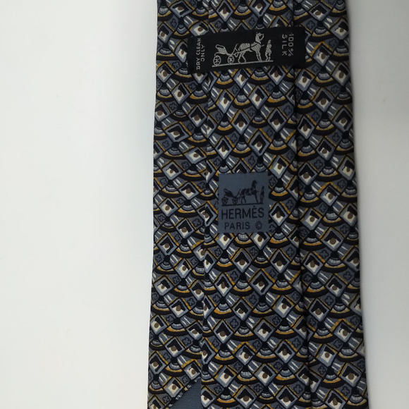 Hermes Men Tie - Picture 2 of 2